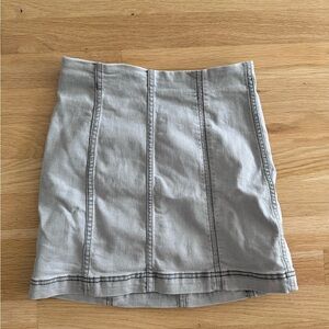 Gray Free People Women’s Skirt